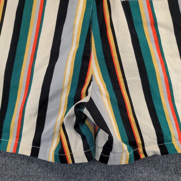 Pacsun Women's Striped Shorts Multicolor Size M Cotton Spandex Blend - Picture 4 of 11
